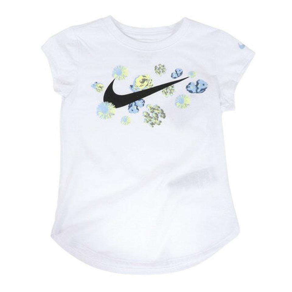 ナイキ（NIKE）（キッズ）半袖Tシャツ キッズ FLORAL LOGO 36K523-001 ※要サイズ確認