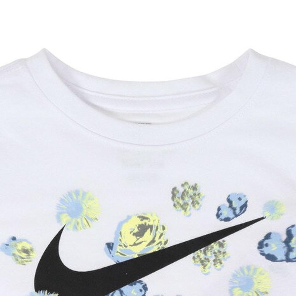 ナイキ（NIKE）（キッズ）半袖Tシャツ キッズ FLORAL LOGO 36K523-001 ※要サイズ確認