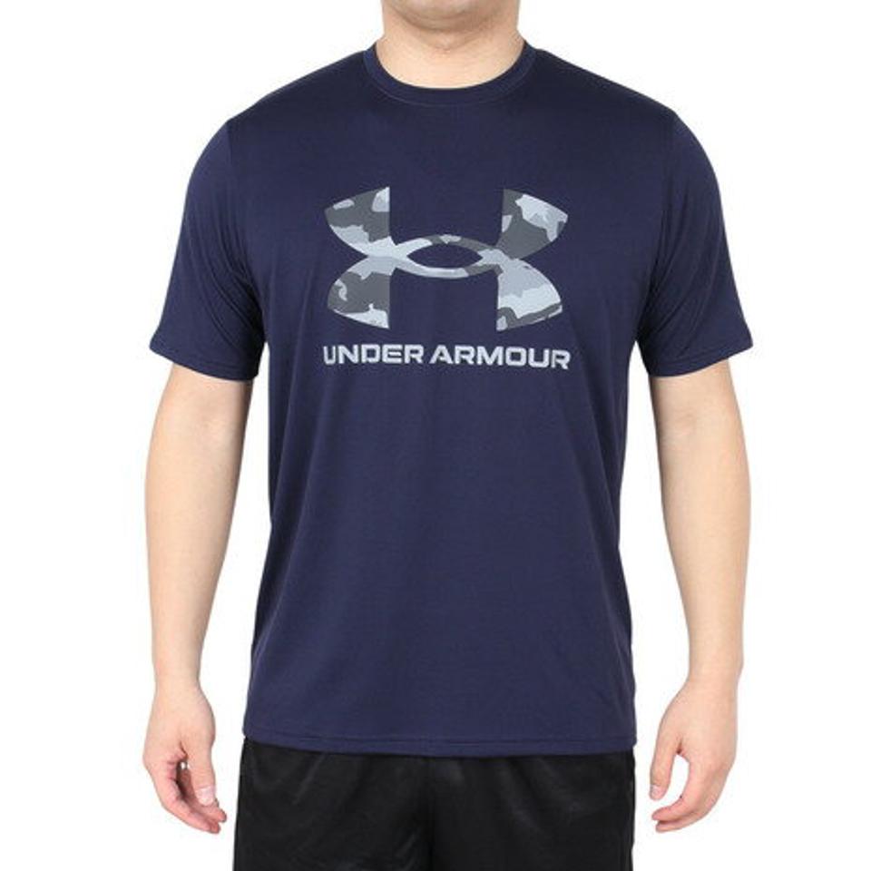 アンダーアーマー（UNDER ARMOUR）（メンズ）テック カモ ビッグロゴ ショートスリーブTシャツ 1384797 410