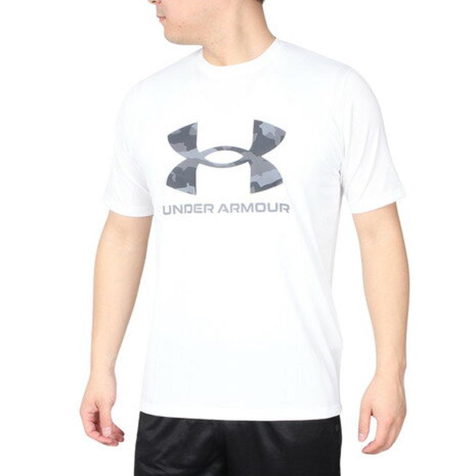 アンダーアーマー（UNDER ARMOUR）（メンズ）テック カモ ビッグロゴ ショートスリーブTシャツ 1384797 100