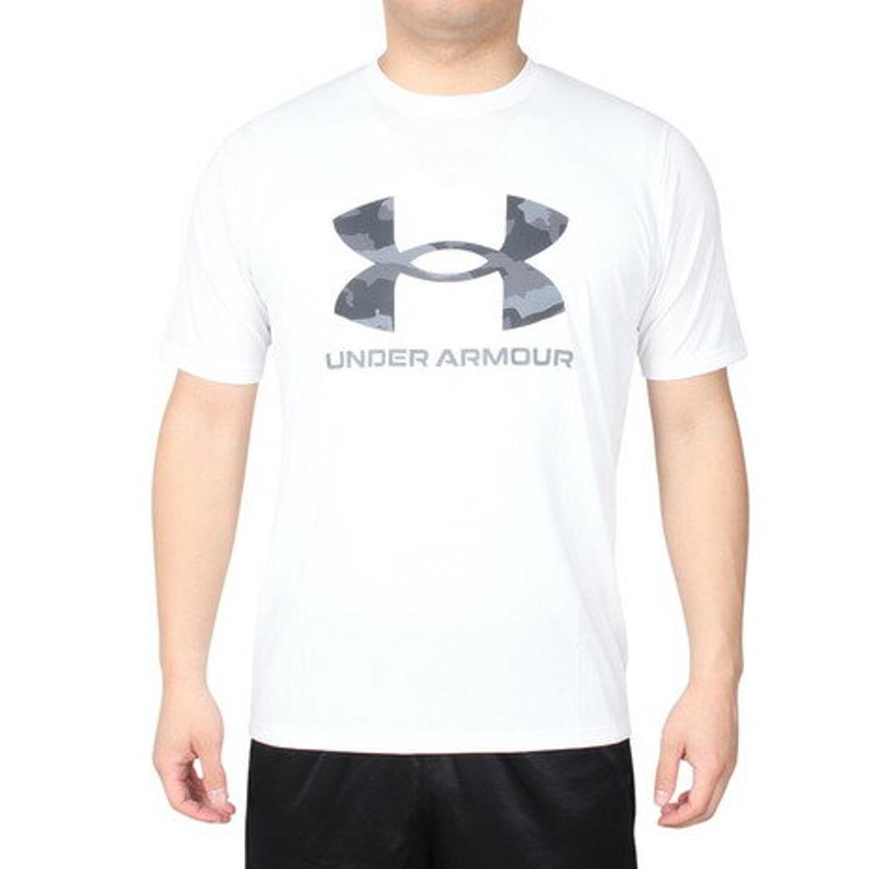 アンダーアーマー（UNDER ARMOUR）（メンズ）テック カモ ビッグロゴ ショートスリーブTシャツ 1384797 100
