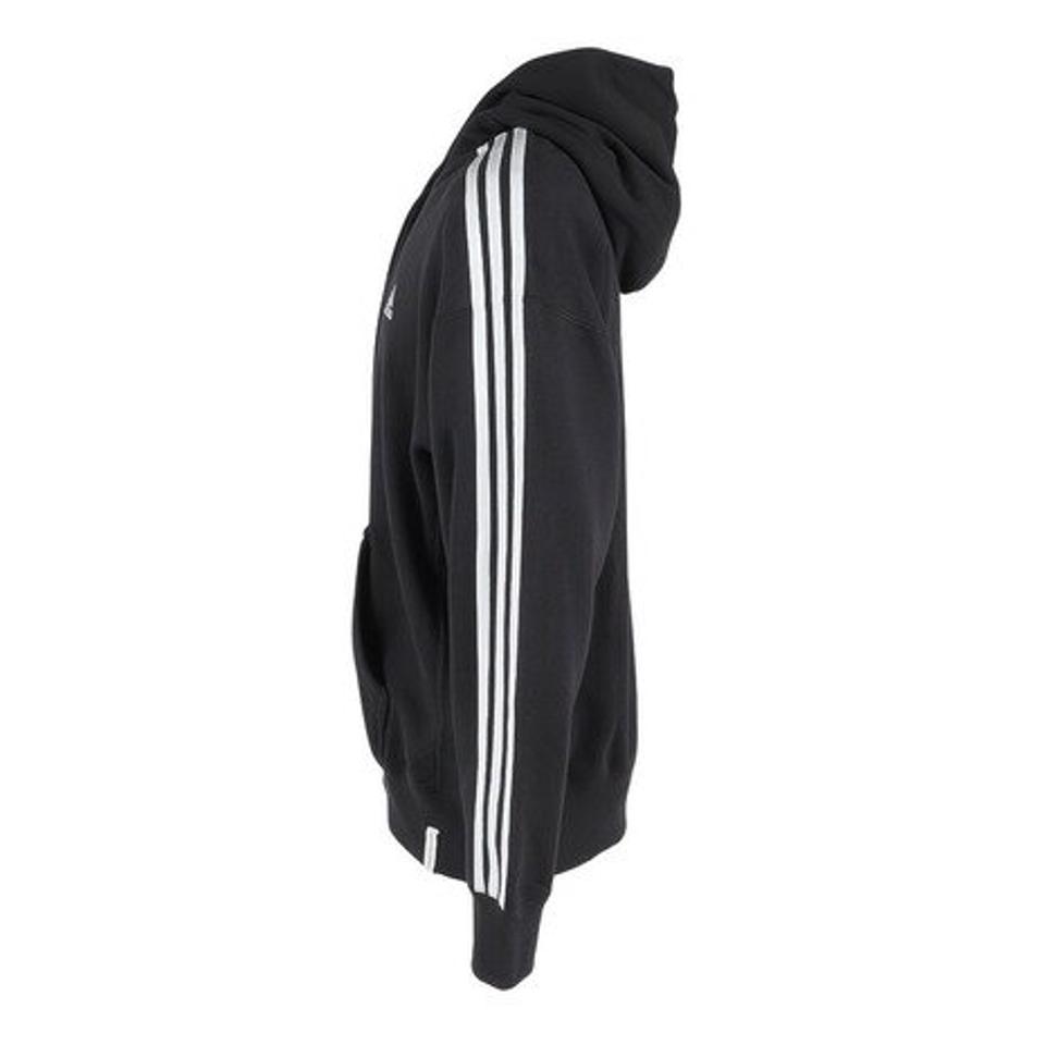 アディダス（adidas）（メンズ）エッセンシャルズ プラス スリーストライプス フレンチテリー プルオーバーパーカー KWF08-JF3976