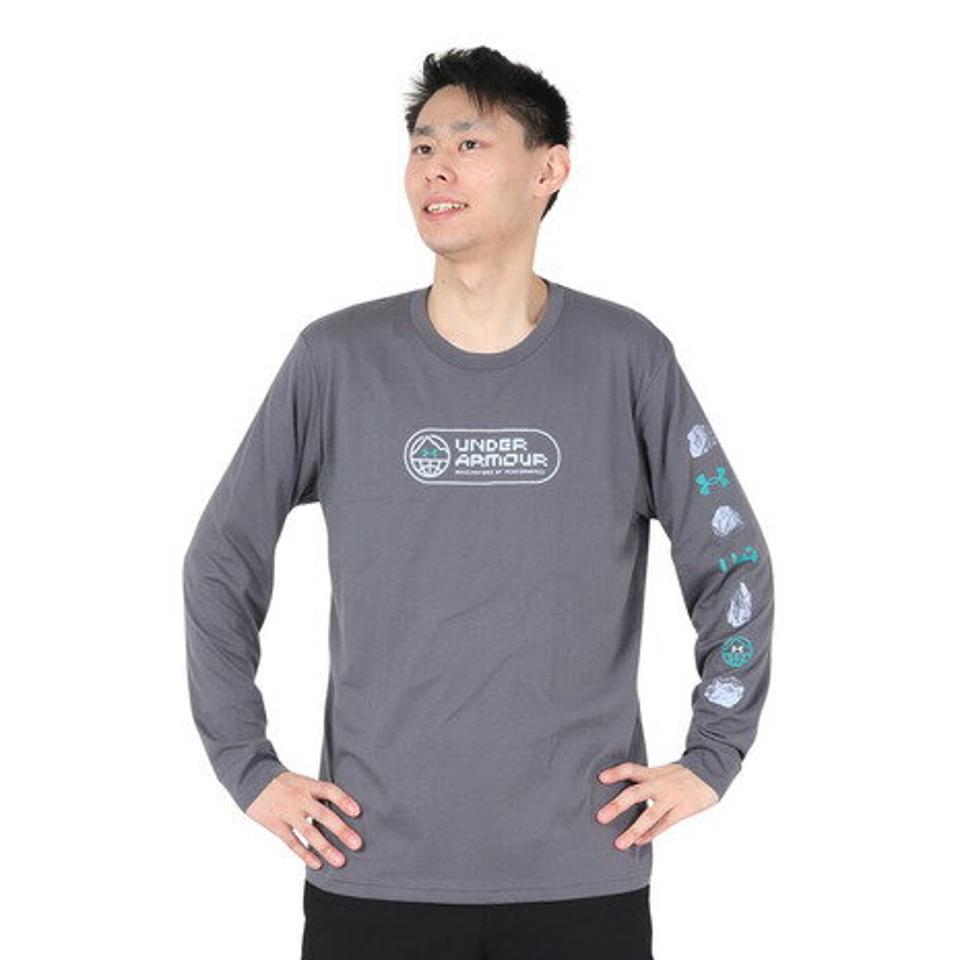 アンダーアーマー（UNDER ARMOUR）（メンズ）ロックフォーメーション ロングスリーブTシャツ 1382893