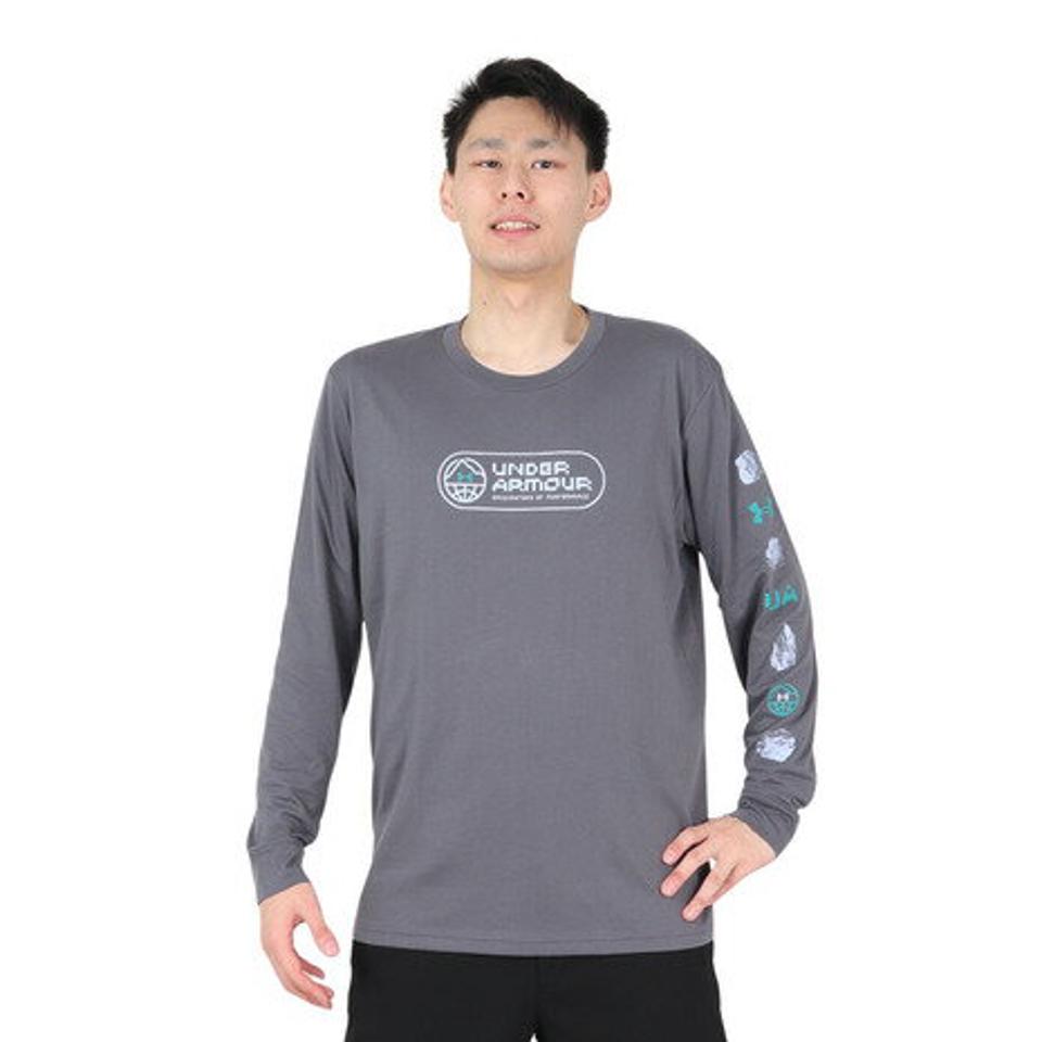 アンダーアーマー（UNDER ARMOUR）（メンズ）ロックフォーメーション ロングスリーブTシャツ 1382893