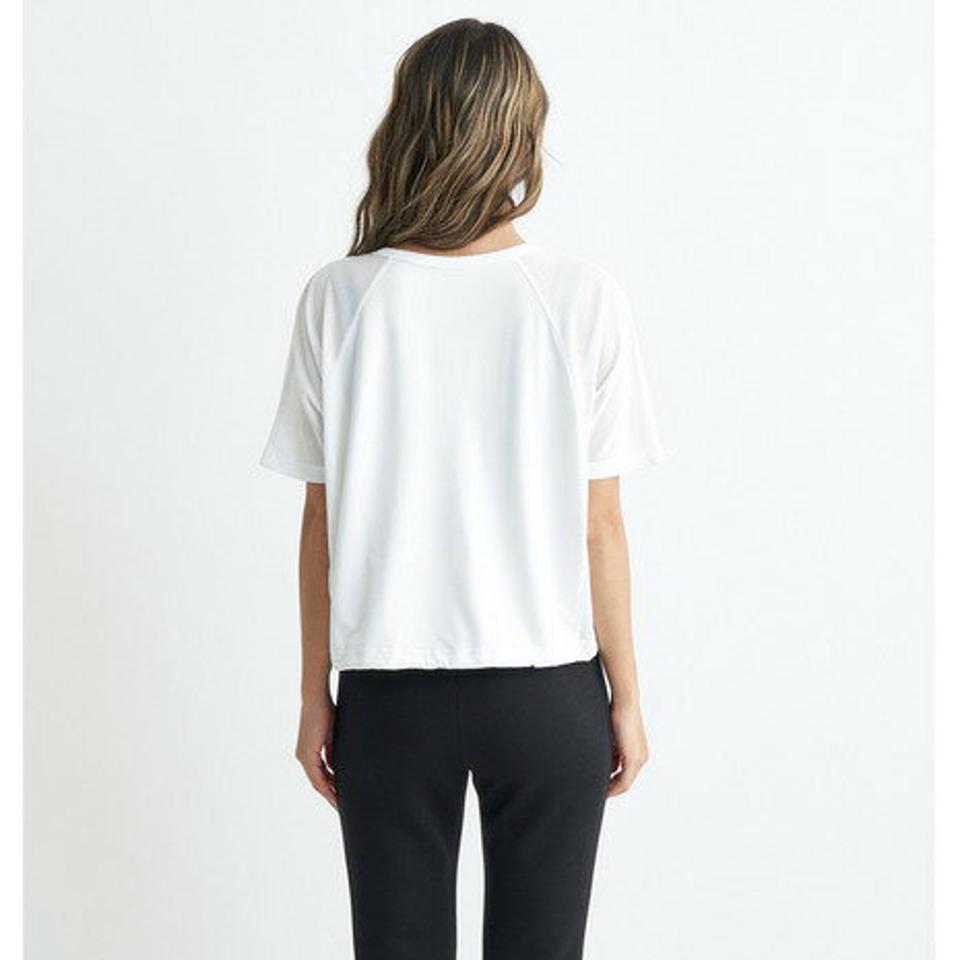 ロキシー（ROXY）（レディース）半袖Tシャツ ブラトップ セット BRB MESH 24SPRDK241546WHT