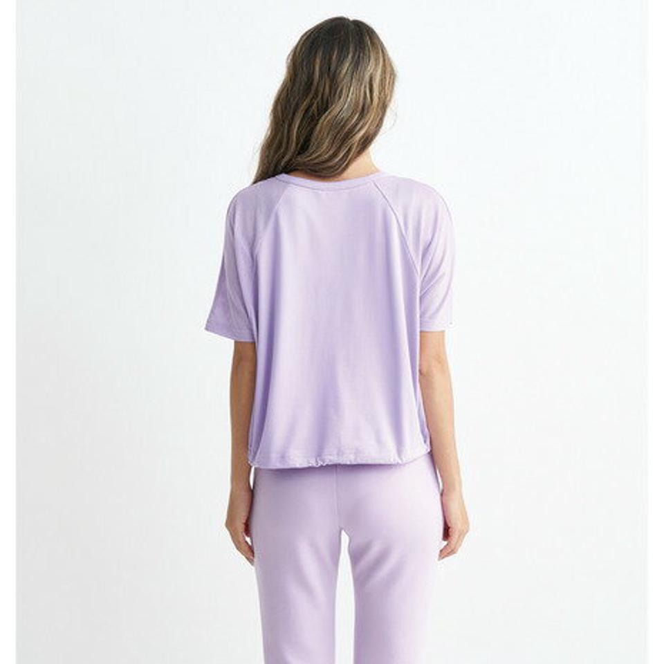 ロキシー（ROXY）（レディース）半袖Tシャツ ブラトップ セット BRB MESH 24SPRDK241546LAV