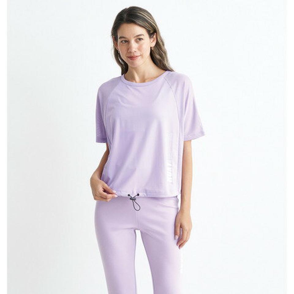 ロキシー（ROXY）（レディース）半袖Tシャツ ブラトップ セット BRB MESH 24SPRDK241546LAV