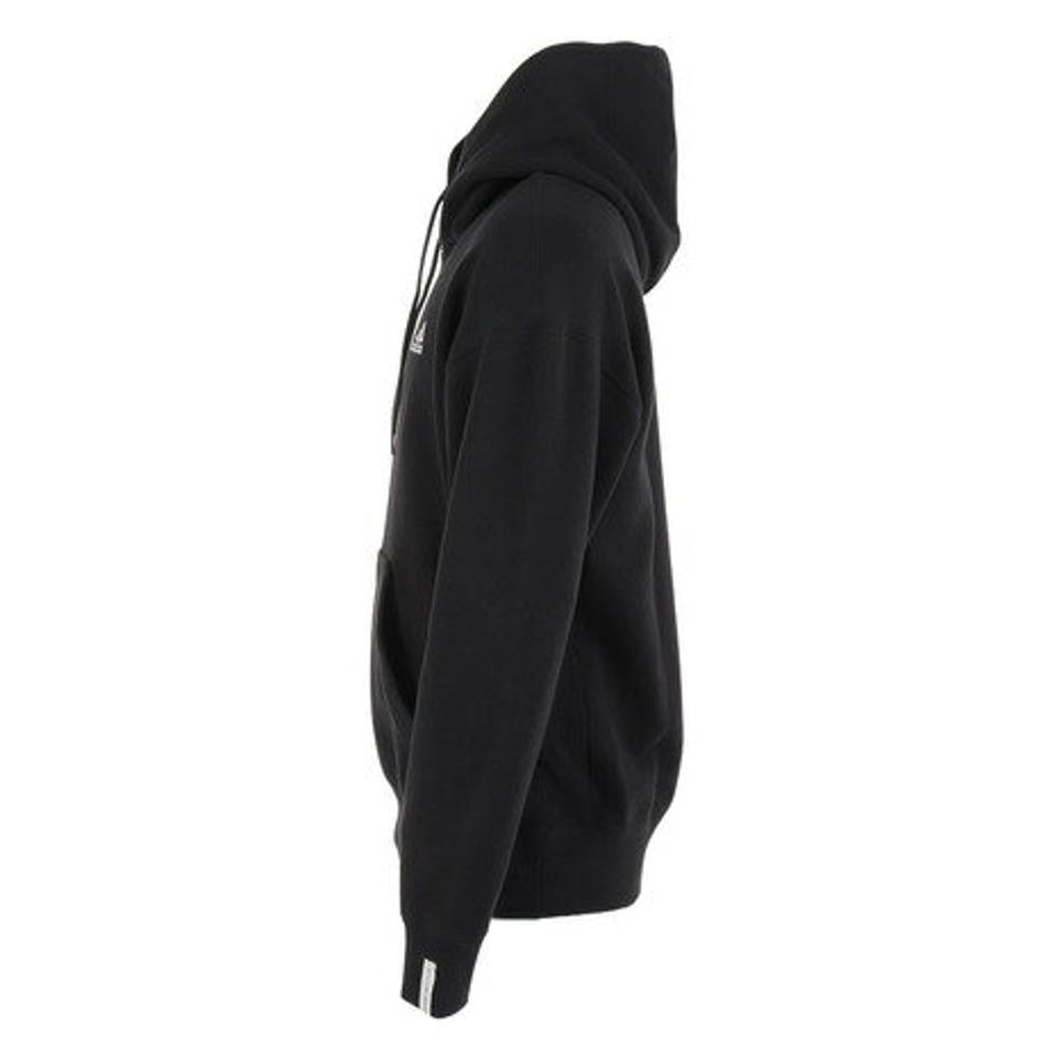 アディダス（adidas）（メンズ）エッセンシャルズ プラス ルーズフィット スモールロゴ フレンチテリー プルオーバーパーカー KWE97-JF3919