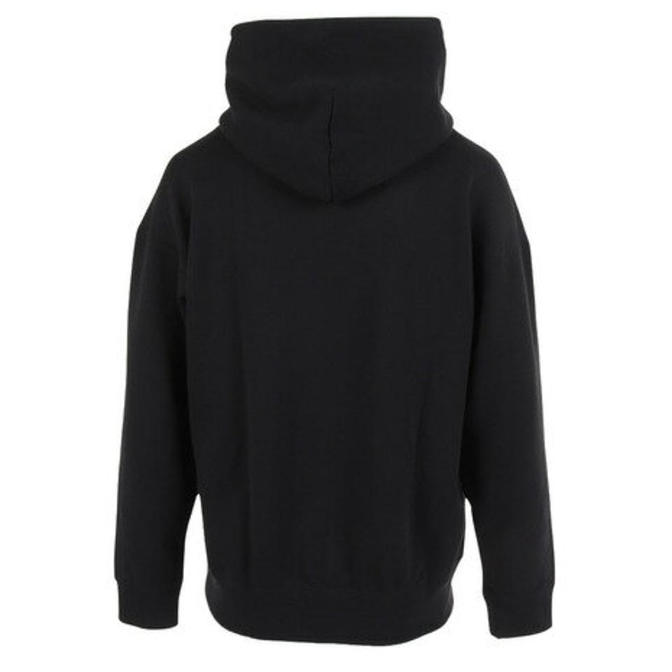 アディダス（adidas）（メンズ）エッセンシャルズ プラス ルーズフィット スモールロゴ フレンチテリー プルオーバーパーカー KWE97-JF3919