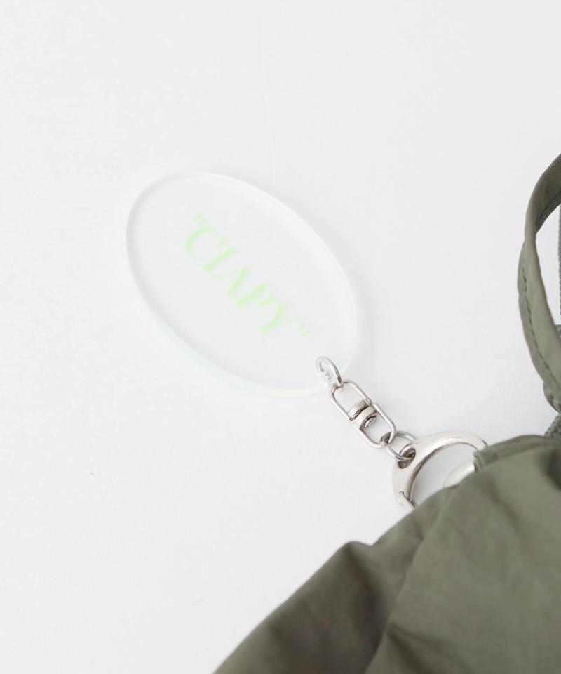 【UNISEX】2WAY巾着バッグ/WEB限定カラーあり/キーホルダー付き