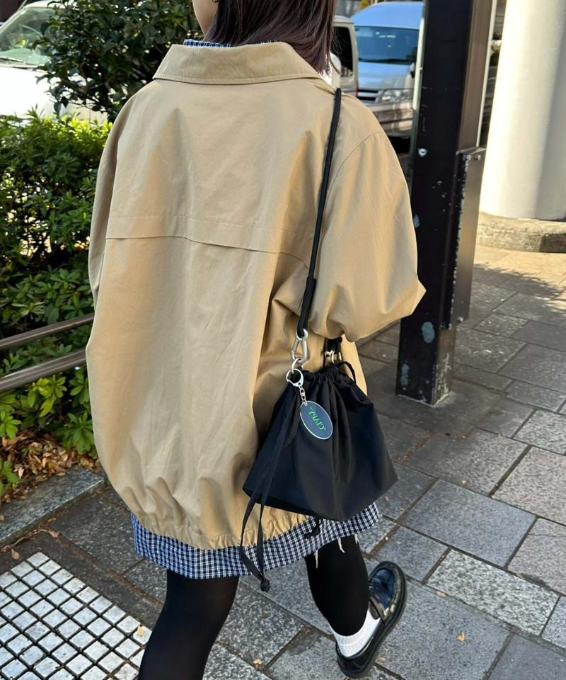 【UNISEX】2WAY巾着バッグ/WEB限定カラーあり/キーホルダー付き