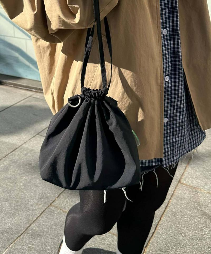 【UNISEX】2WAY巾着バッグ/WEB限定カラーあり/キーホルダー付き