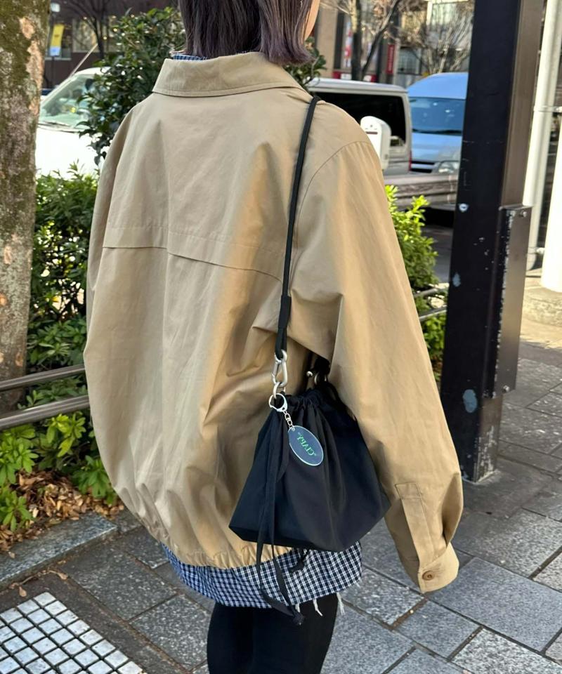 【UNISEX】2WAY巾着バッグ/WEB限定カラーあり/キーホルダー付き