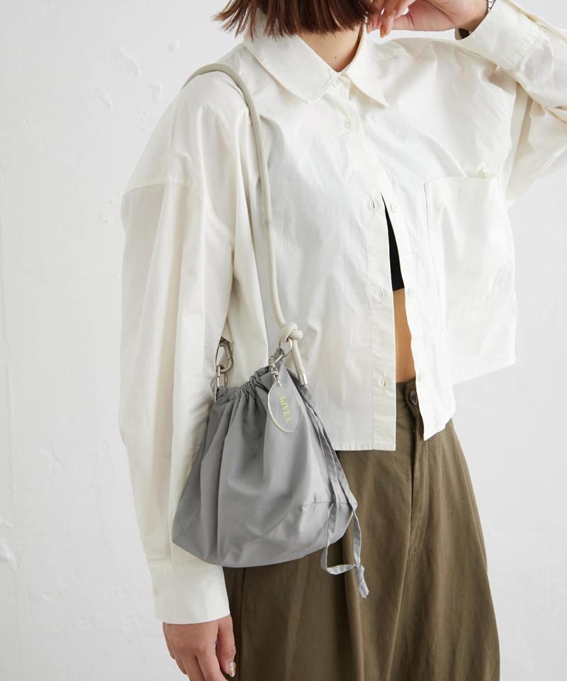 【UNISEX】2WAY巾着バッグ/WEB限定カラーあり/キーホルダー付き