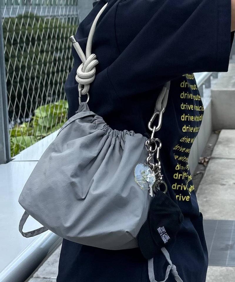 【UNISEX】2WAY巾着バッグ/WEB限定カラーあり/キーホルダー付き