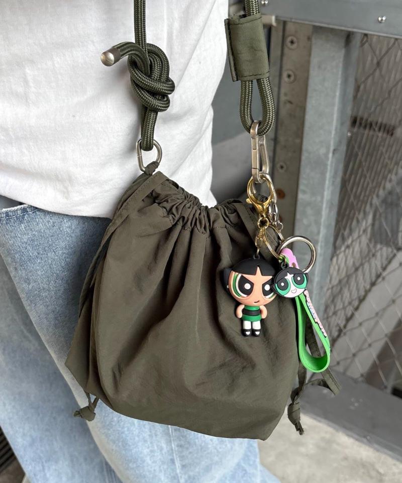 【UNISEX】2WAY巾着バッグ/WEB限定カラーあり/キーホルダー付き