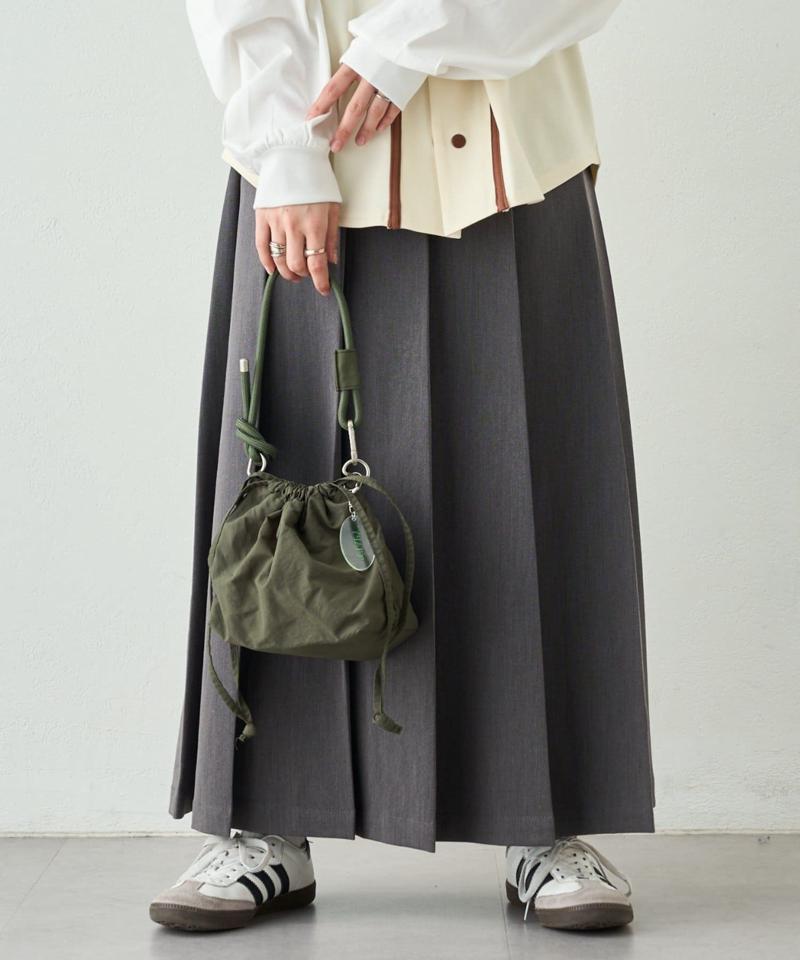 【UNISEX】2WAY巾着バッグ/WEB限定カラーあり/キーホルダー付き