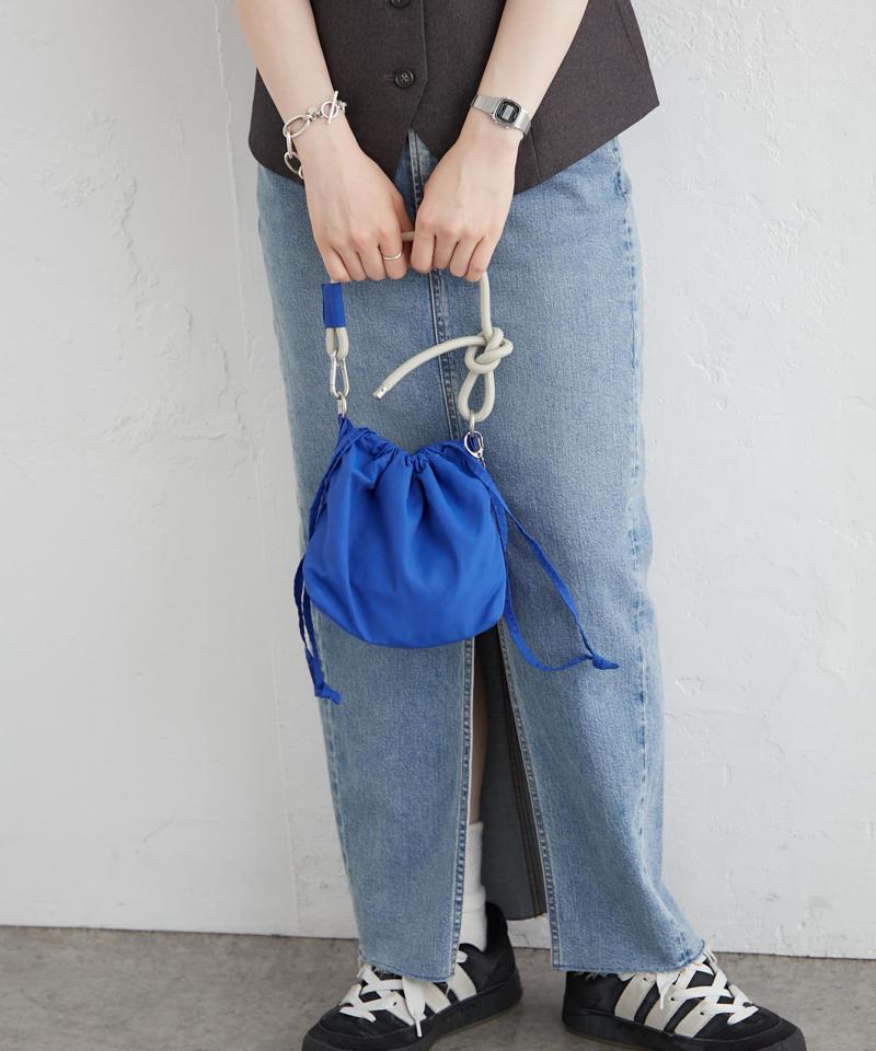 【UNISEX】2WAY巾着バッグ/WEB限定カラーあり/キーホルダー付き