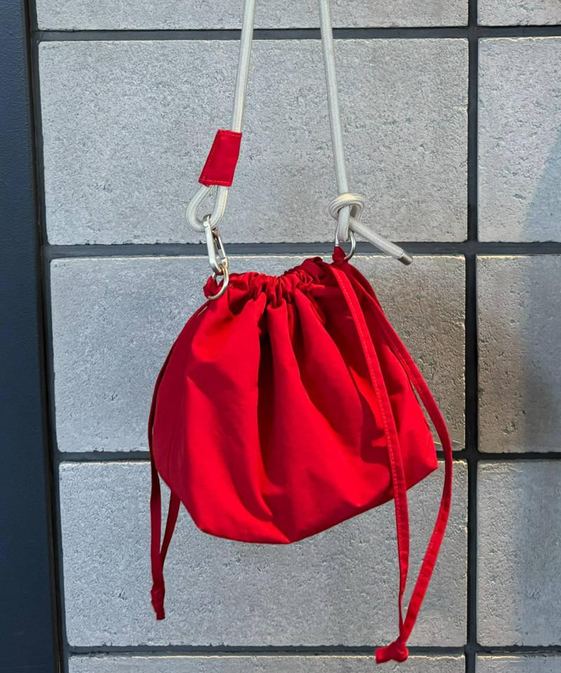【UNISEX】2WAY巾着バッグ/WEB限定カラーあり/キーホルダー付き