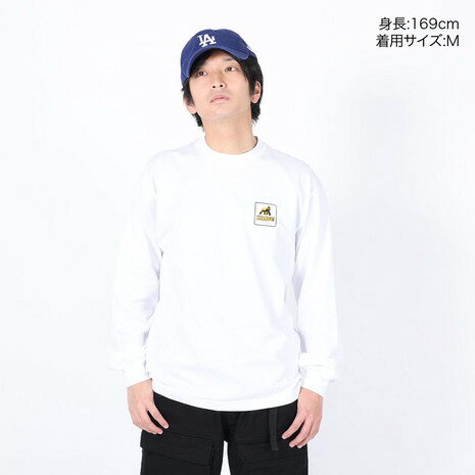 エクストララージ（XLARGE）（メンズ）ウォーキングエイプ 長袖Tシャツ 101241011001-WHITE