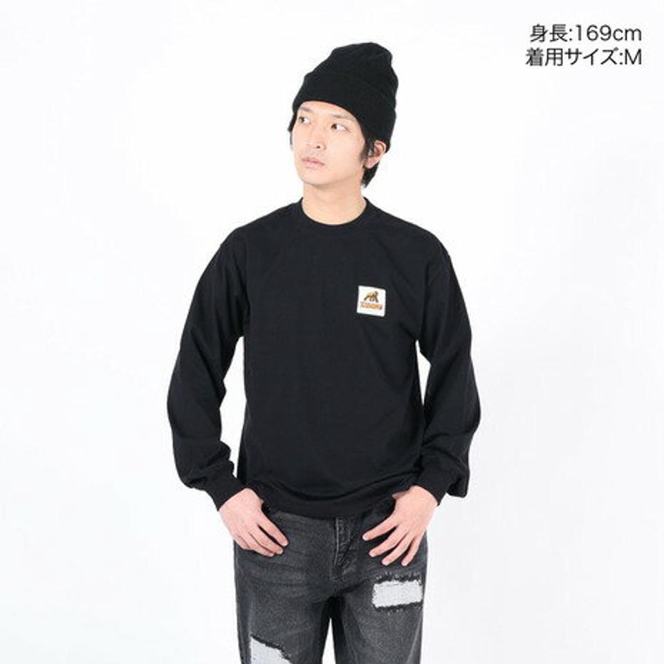 エクストララージ（XLARGE）（メンズ）ウォーキングエイプ 長袖Tシャツ 101241011001-BLACK