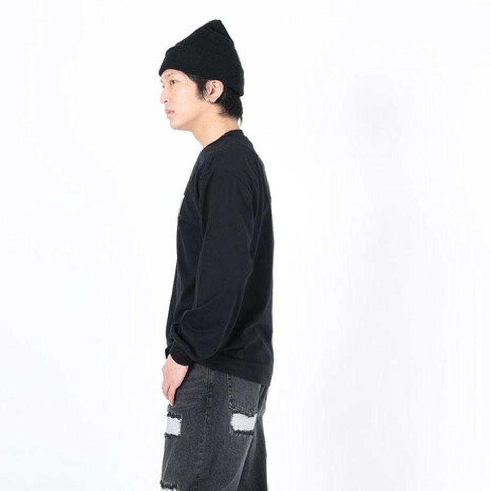 エクストララージ（XLARGE）（メンズ）ウォーキングエイプ 長袖Tシャツ 101241011001-BLACK