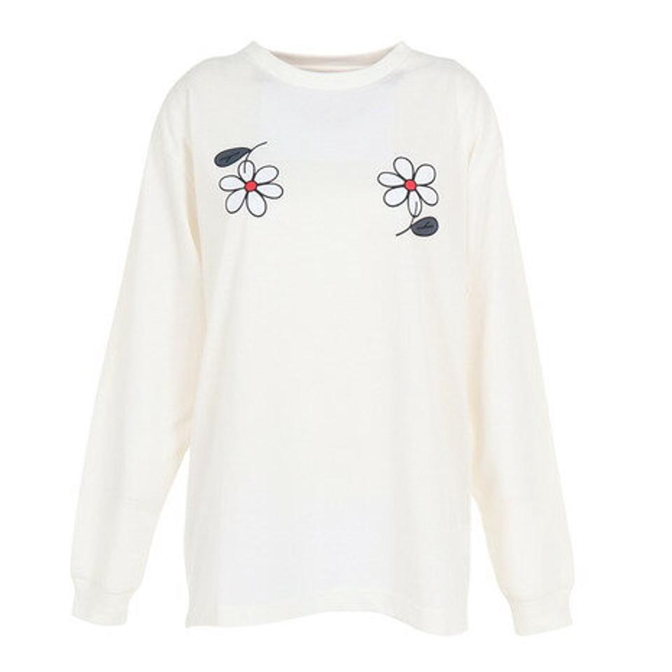 アクター（AKTR）（レディース）バスケットボールウェア 長袖Tシャツ GLOW DRYTECH 123-050005 WH