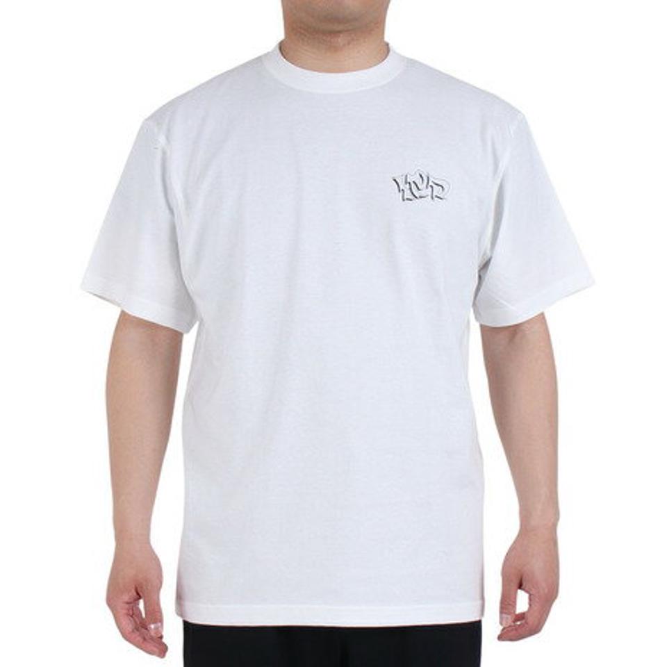 IPD（IPD）（メンズ）FLARE 半袖Tシャツ IPDSS005FL-WHT
