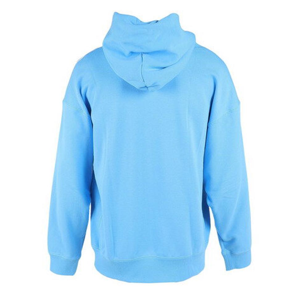 アディダス（adidas）（メンズ）エッセンシャルズプラス スリーストライプス フレンチテリー プルオーバーパーカー KWF08-JF3985