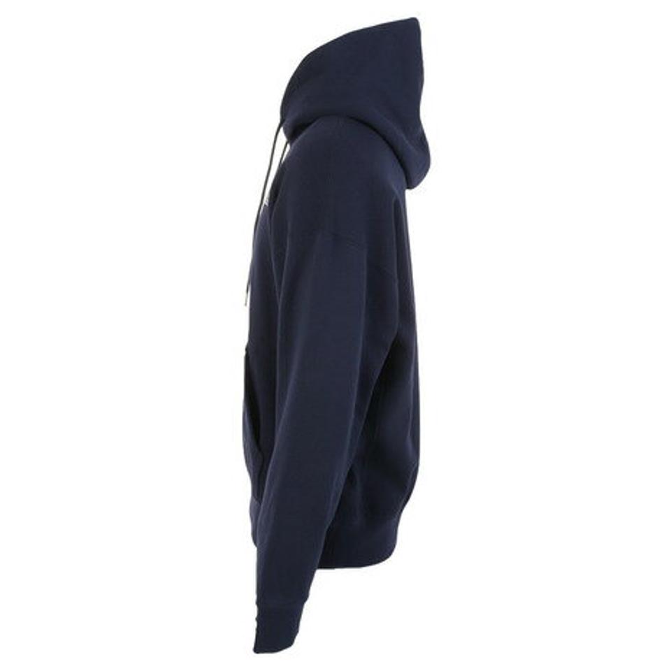 アディダス（adidas）（メンズ）エッセンシャルズ プラス ルーズフィット スモールロゴ フレンチテリー プルオーバーパーカー KWE97-JF3928