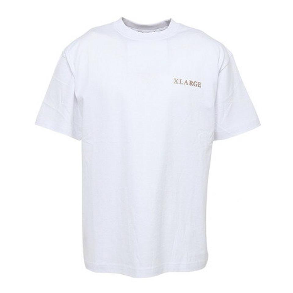 エクストララージ（XLARGE）（メンズ、レディース）半袖Tシャツメンズ BOWLING CLUB 101232011038-WHITE