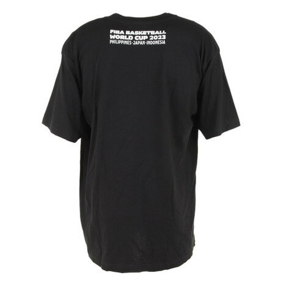 FIBAバスケットボールワールドカップ2023（FIBA BASKETBALL WORLD CUP 2023）（メンズ、レディース）バスケットボールウェア ロゴTシャツ FIBA53482