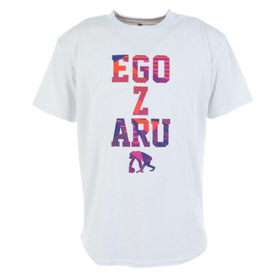 エゴザル（EGOZARU）（メンズ、レディース）バスケットボールウェア ワイドジオメトリック デイライト Tシャツ EZST-S2401-025