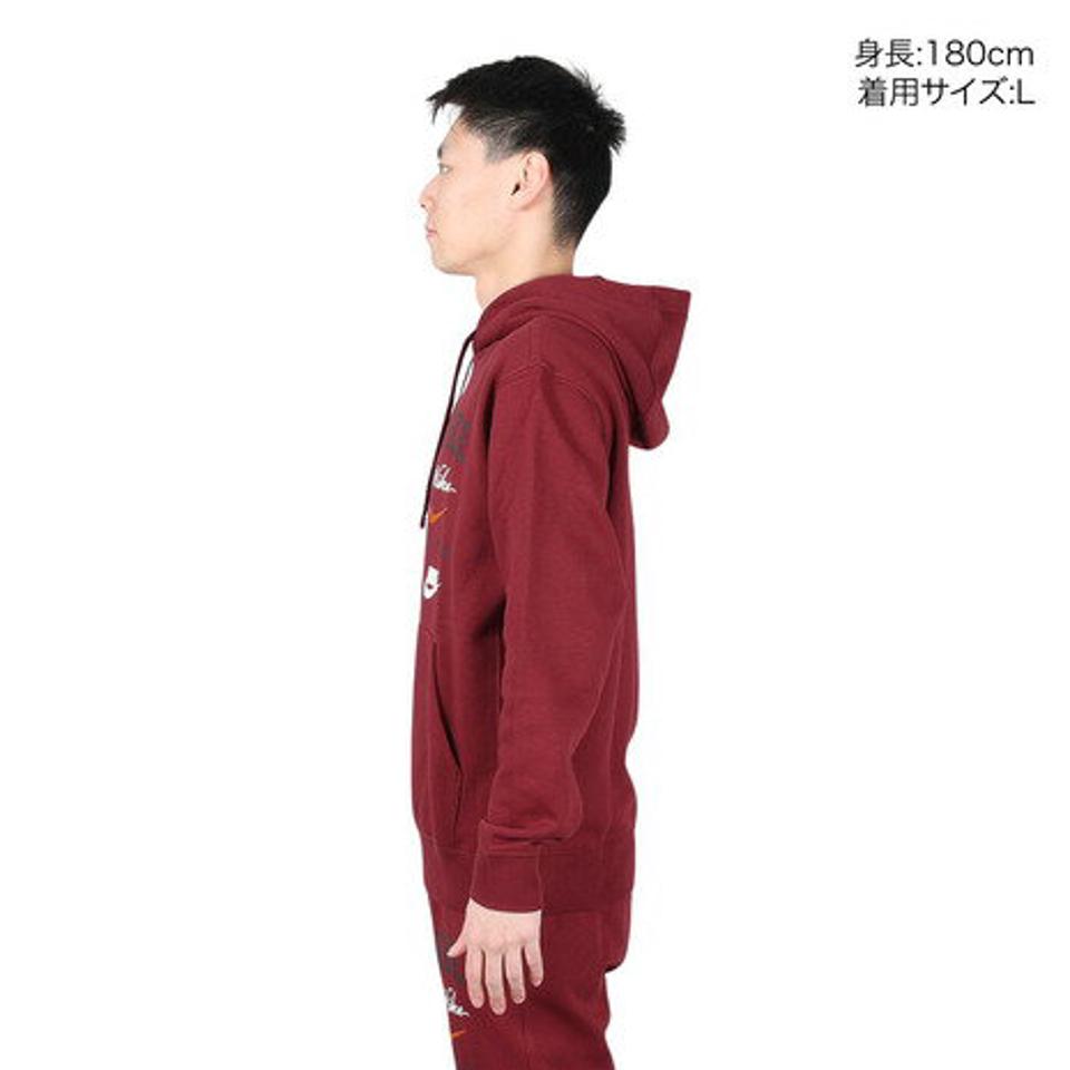 ナイキ（NIKE）（メンズ）クラブフリース スタック プルオーバー長袖フーディ FN2635-677