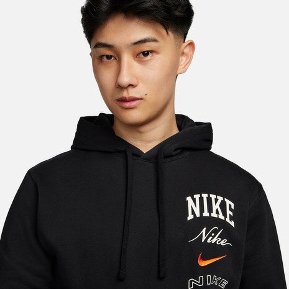 ナイキ（NIKE）（メンズ）クラブ BB スタック プルオーバー 長袖 フリース プルオーバー パーカー FN2635-010