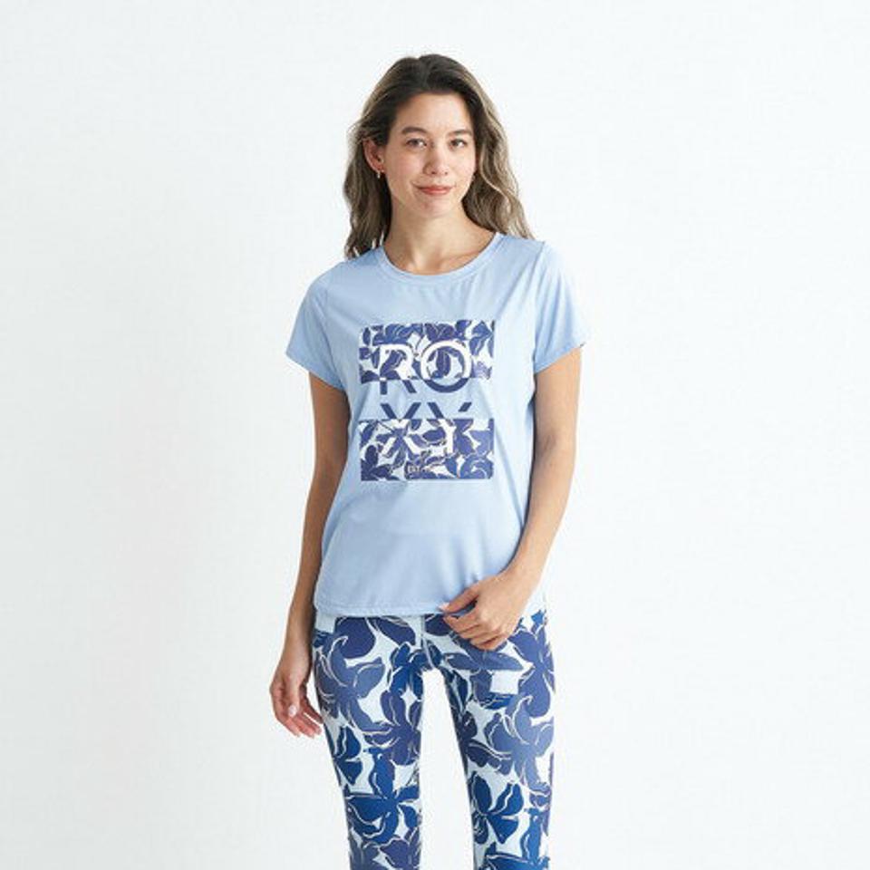 ロキシー（ROXY）（レディース）半袖Tシャツ SPIRITED 24SPRST241511LBL