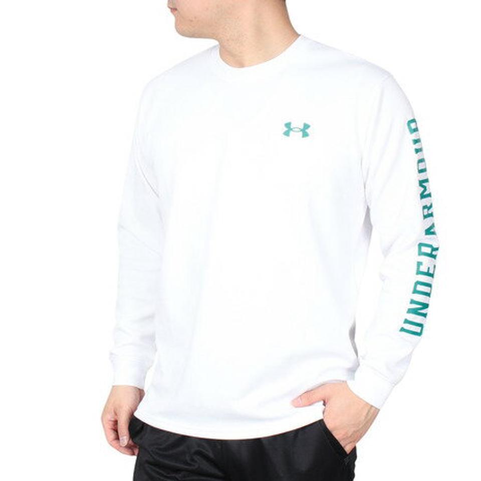 アンダーアーマー（UNDER ARMOUR）（メンズ）オーバーサイズ グラフィック ロングスリーブTシャツ 1385508 100