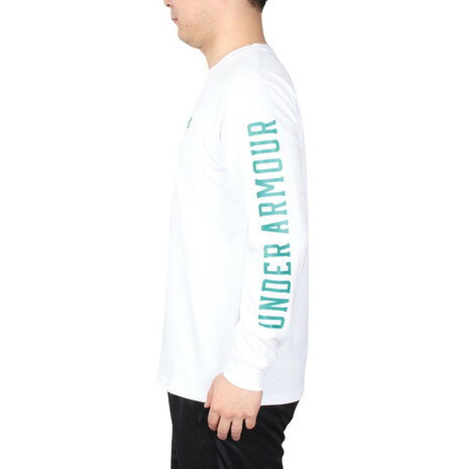 アンダーアーマー（UNDER ARMOUR）（メンズ）オーバーサイズ グラフィック ロングスリーブTシャツ 1385508 100
