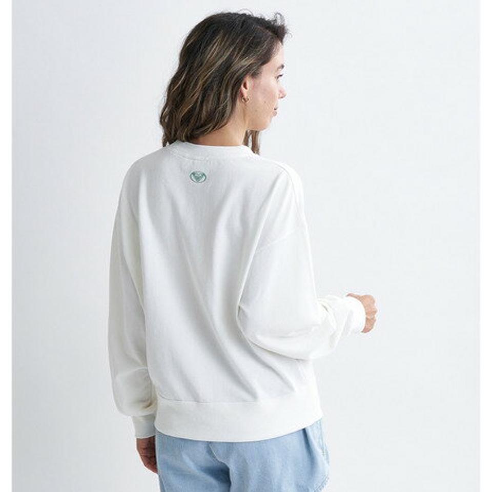 【4/10限定！エントリーで最大100％ポイントバック】ロキシー（ROXY）（レディース）SURF CLUB 長袖Tシャツ 24SPRLT241068WHT
