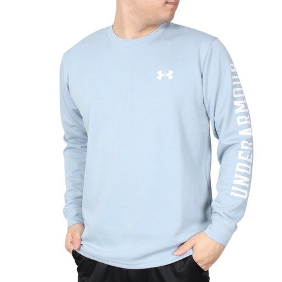 アンダーアーマー（UNDER ARMOUR）（メンズ）オーバーサイズ グラフィック ロングスリーブTシャツ 1385508 465