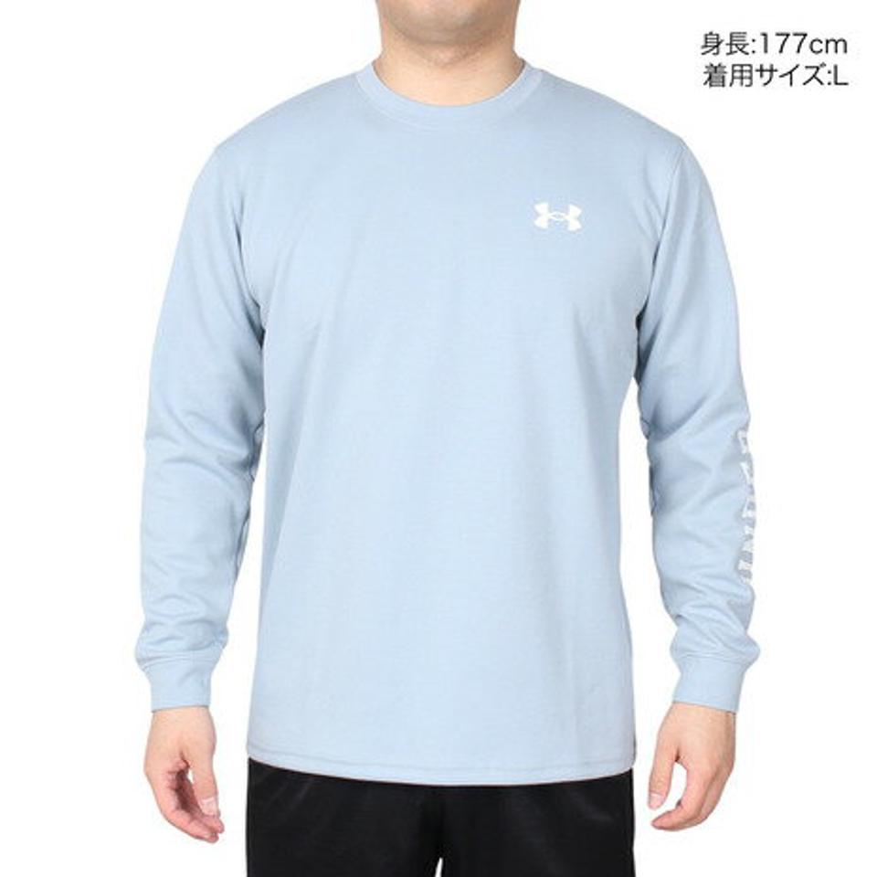 アンダーアーマー（UNDER ARMOUR）（メンズ）オーバーサイズ グラフィック ロングスリーブTシャツ 1385508 465