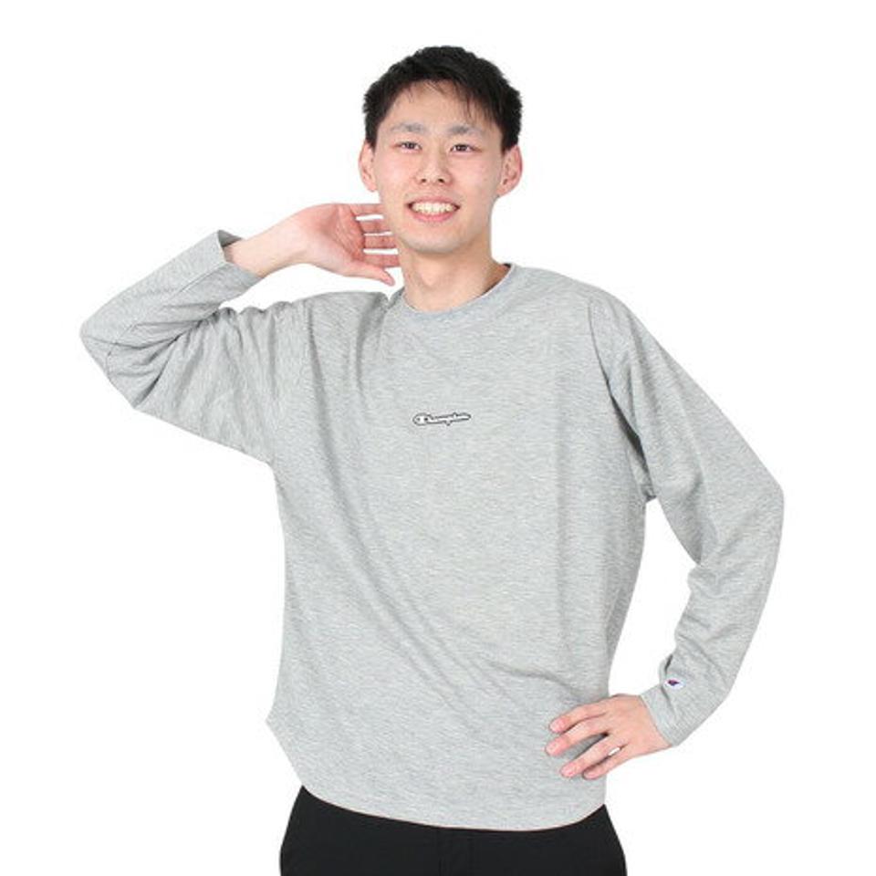 チャンピオン（CHAMPION）（メンズ）長袖Tシャツ C3-ZS402 070