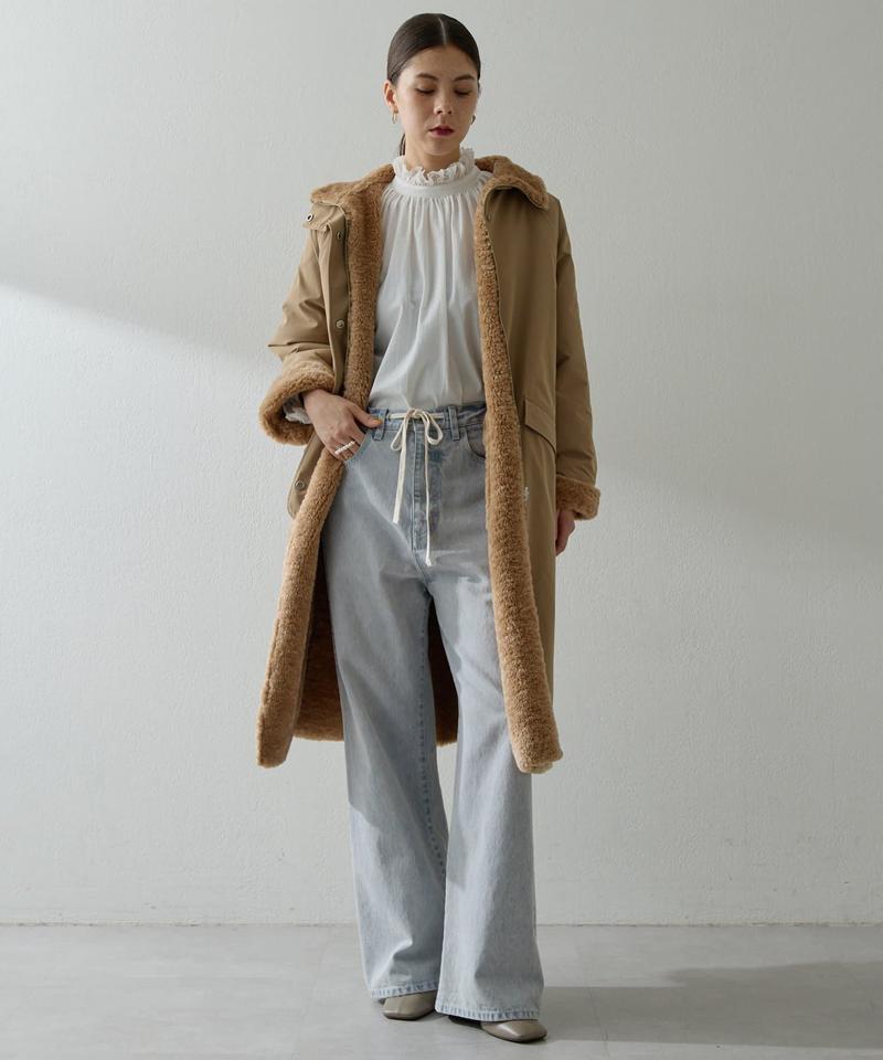 ドロストデニムパンツ