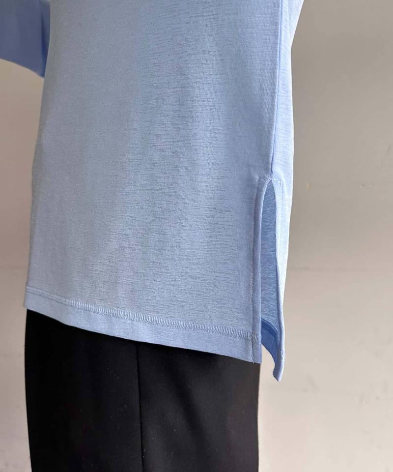 【17色展開】サイドスリットシアートップス