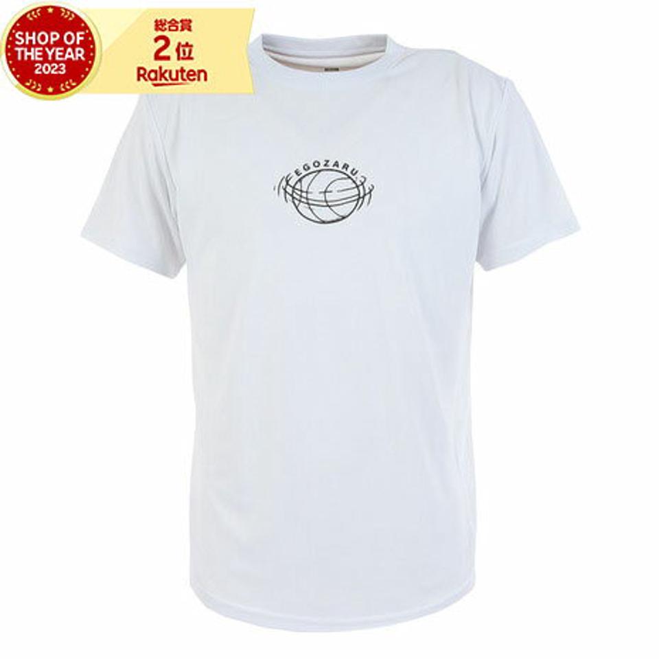 エゴザル（EGOZARU）（メンズ、レディース）バスケットボールウェア アワーゲイズTシャツ EZST-S2403-025