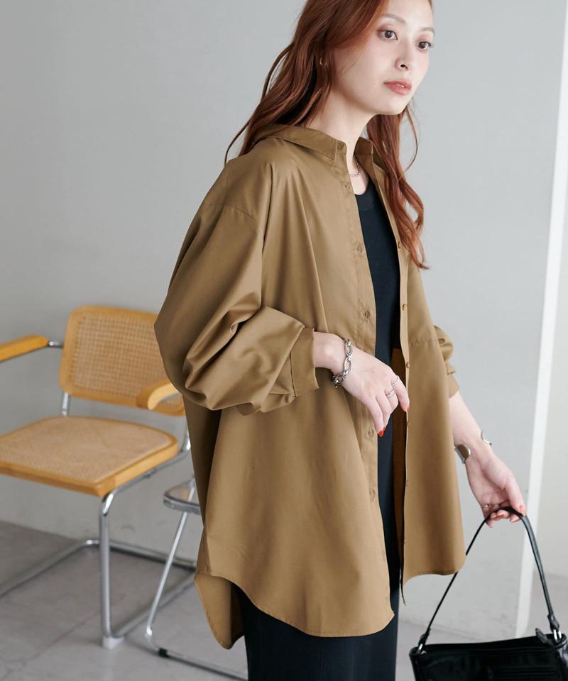 《新色追加！》【WEB限定】レギュラーカラービックシャツ