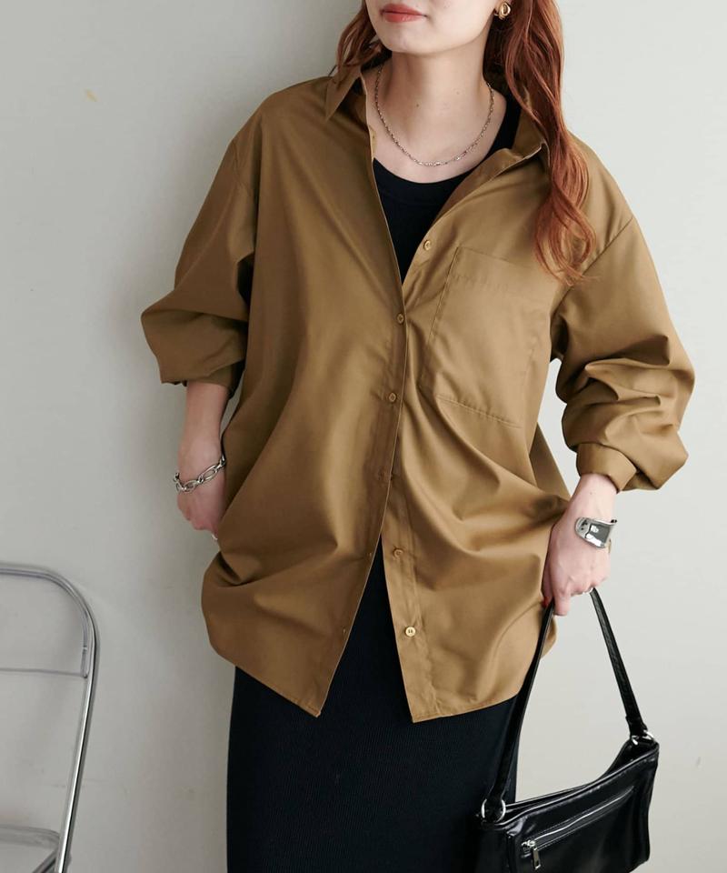 《新色追加！》【WEB限定】レギュラーカラービックシャツ