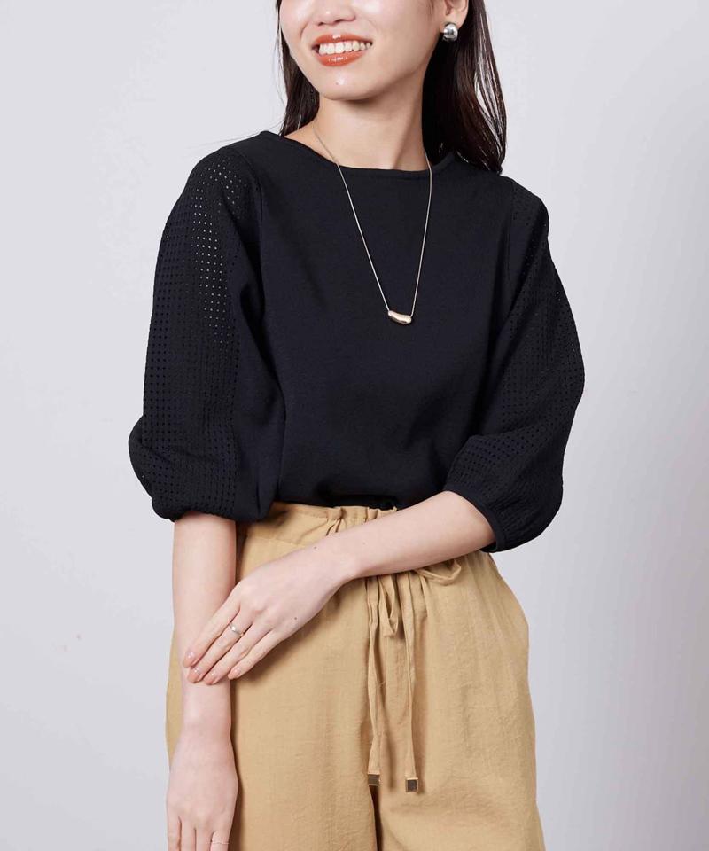 軽量アイレット切替プルオーバー