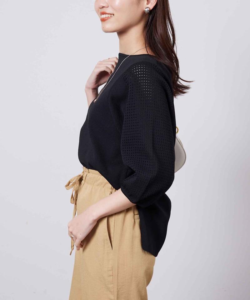 軽量アイレット切替プルオーバー