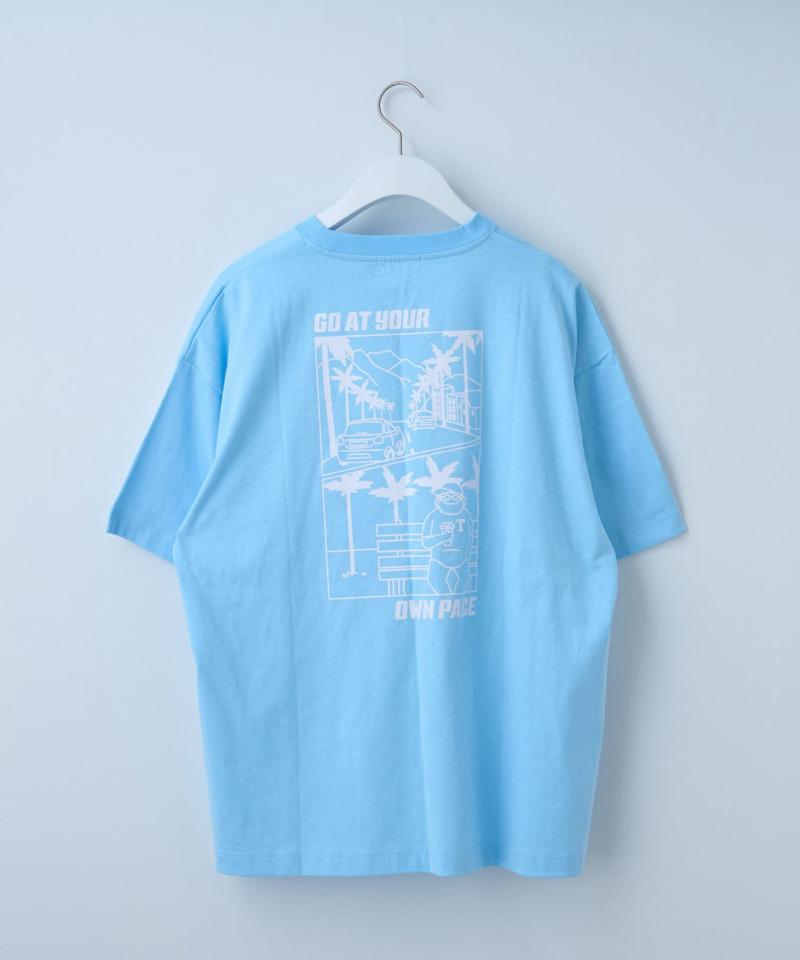 【おじさんシリーズ】ワンポイント刺繍半袖Tee